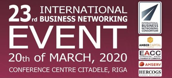 23th International Business Networking Riga Latvia in B2BALTIC
